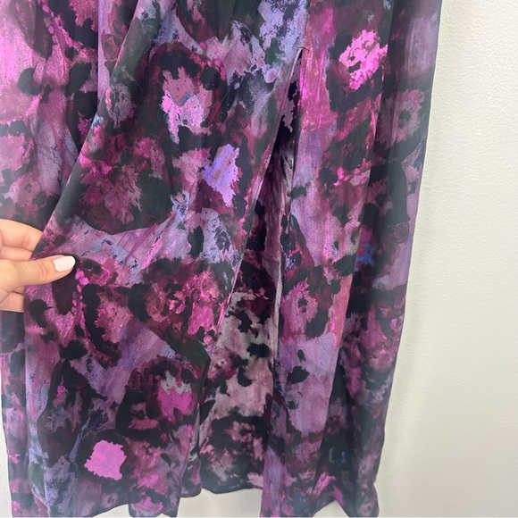 IRO Each Watercolor Print Midi Dress - Picture 8 of 11